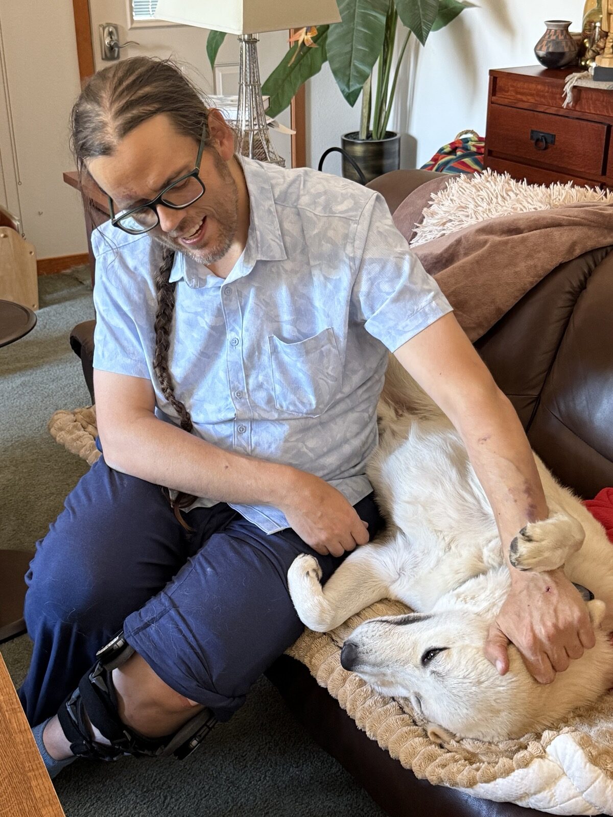 Sulei loved summering with our folks