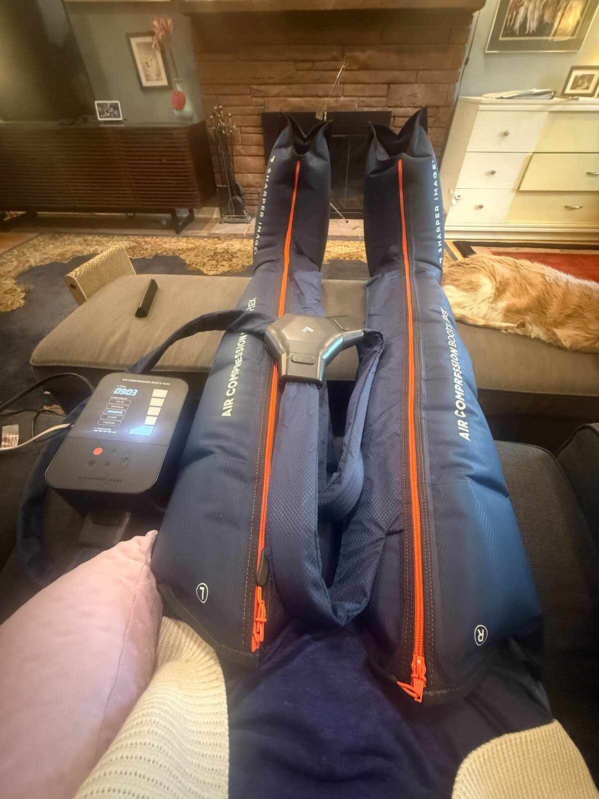 Post-shift recovery - looks silly but it helps!