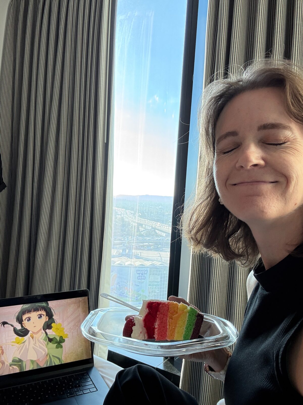 Rainbow cake and The Apothecary Diaries