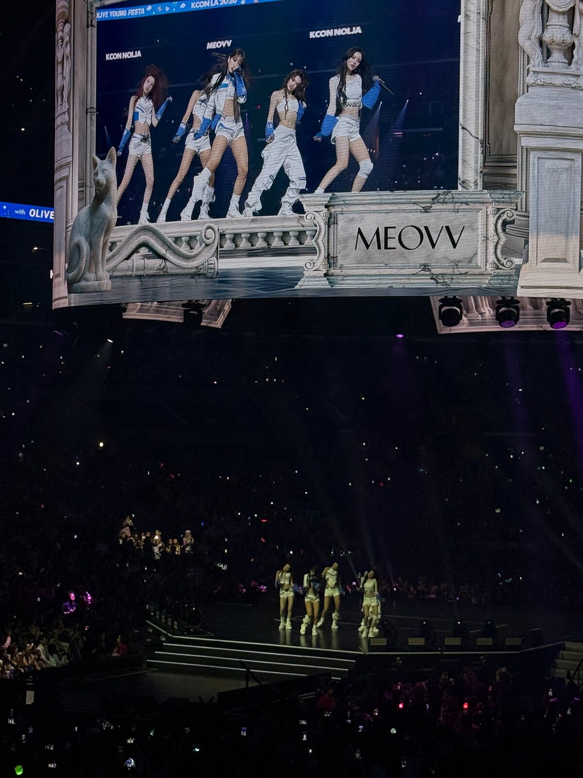 MEOVV (pronounced "meow" but I can only say "me-yohv)  They're alright.  A couple years old.  No huge hits, but my Saturday Zumba has one of their songs in our playlist.