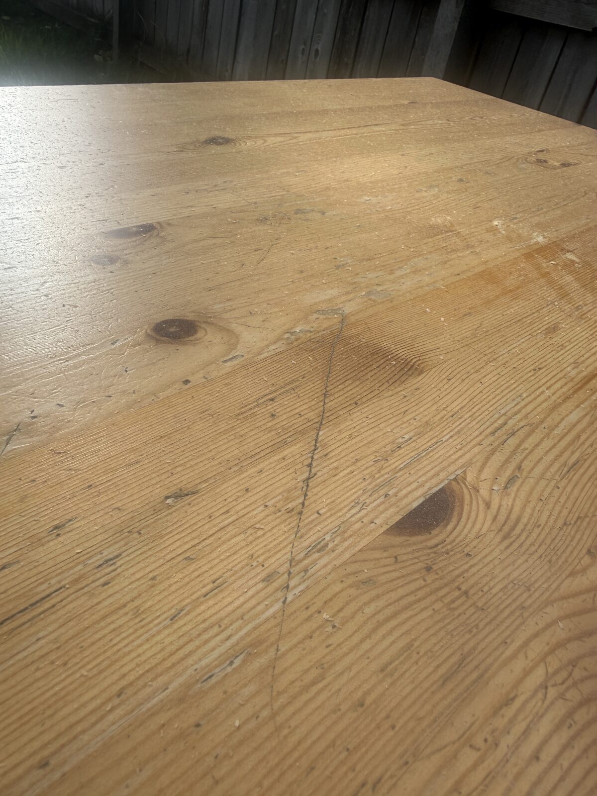 Old scratches