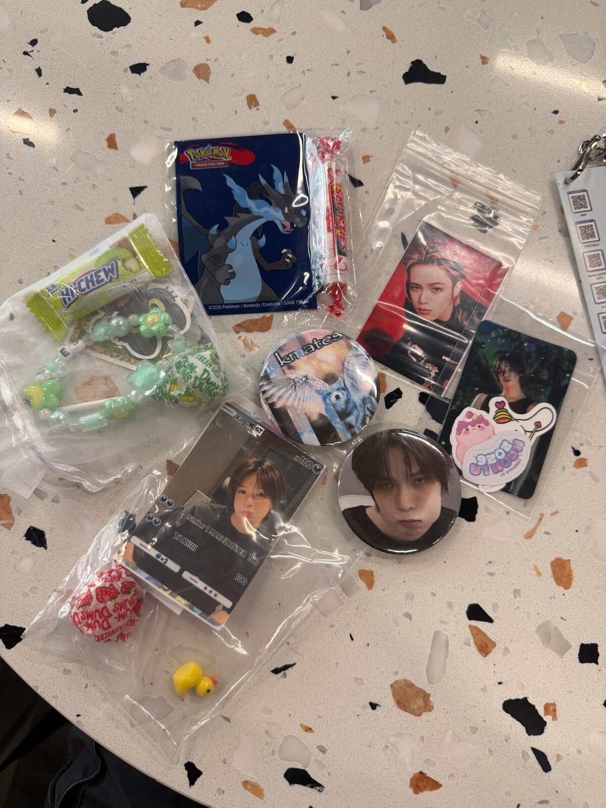 Admiring my haul