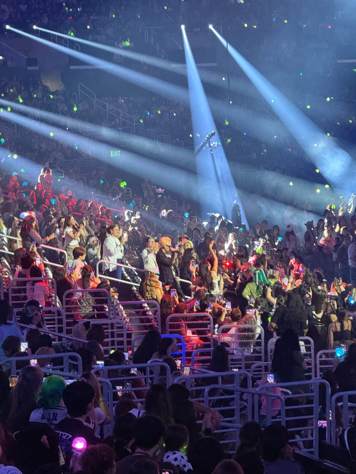 They like to mix in the audience at KCON